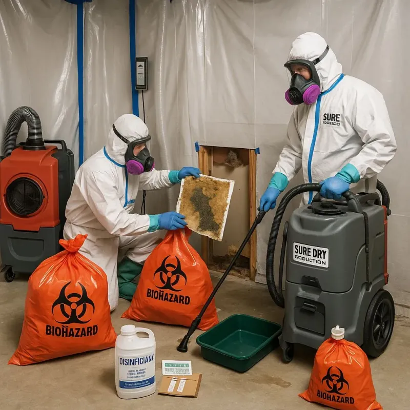 Contaminated Water Handling Protocols process in Pendleton County, KY